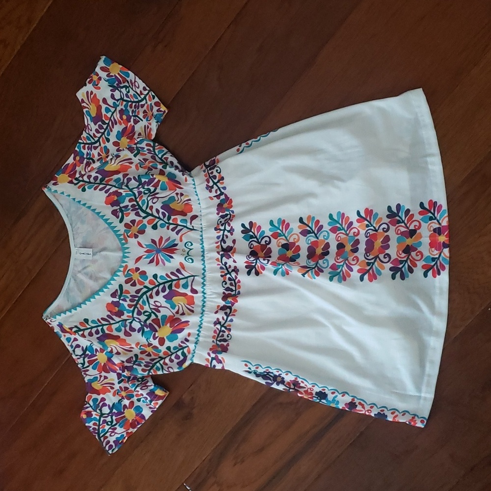 Ladies Bohemian Floral Blouse